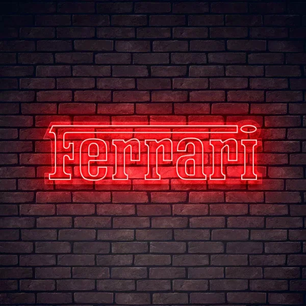 NEON LED FERRARI